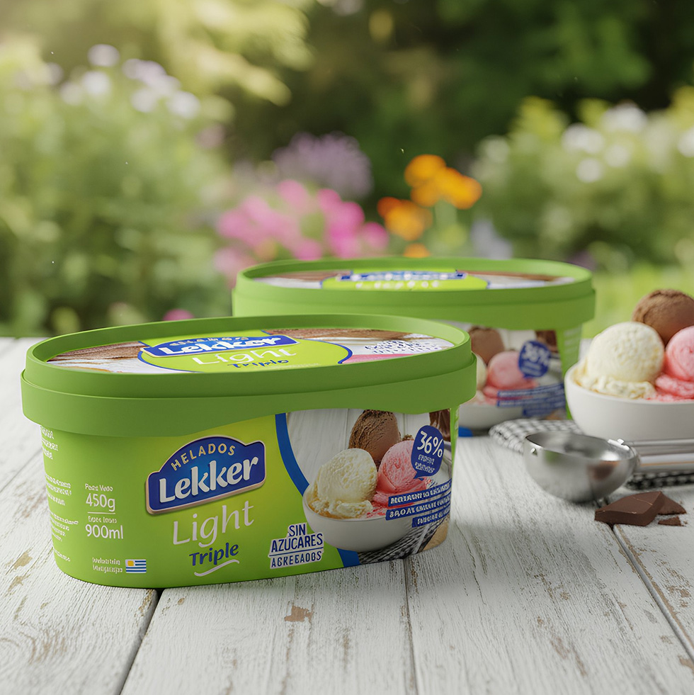 Diseño de packaging para línea Light