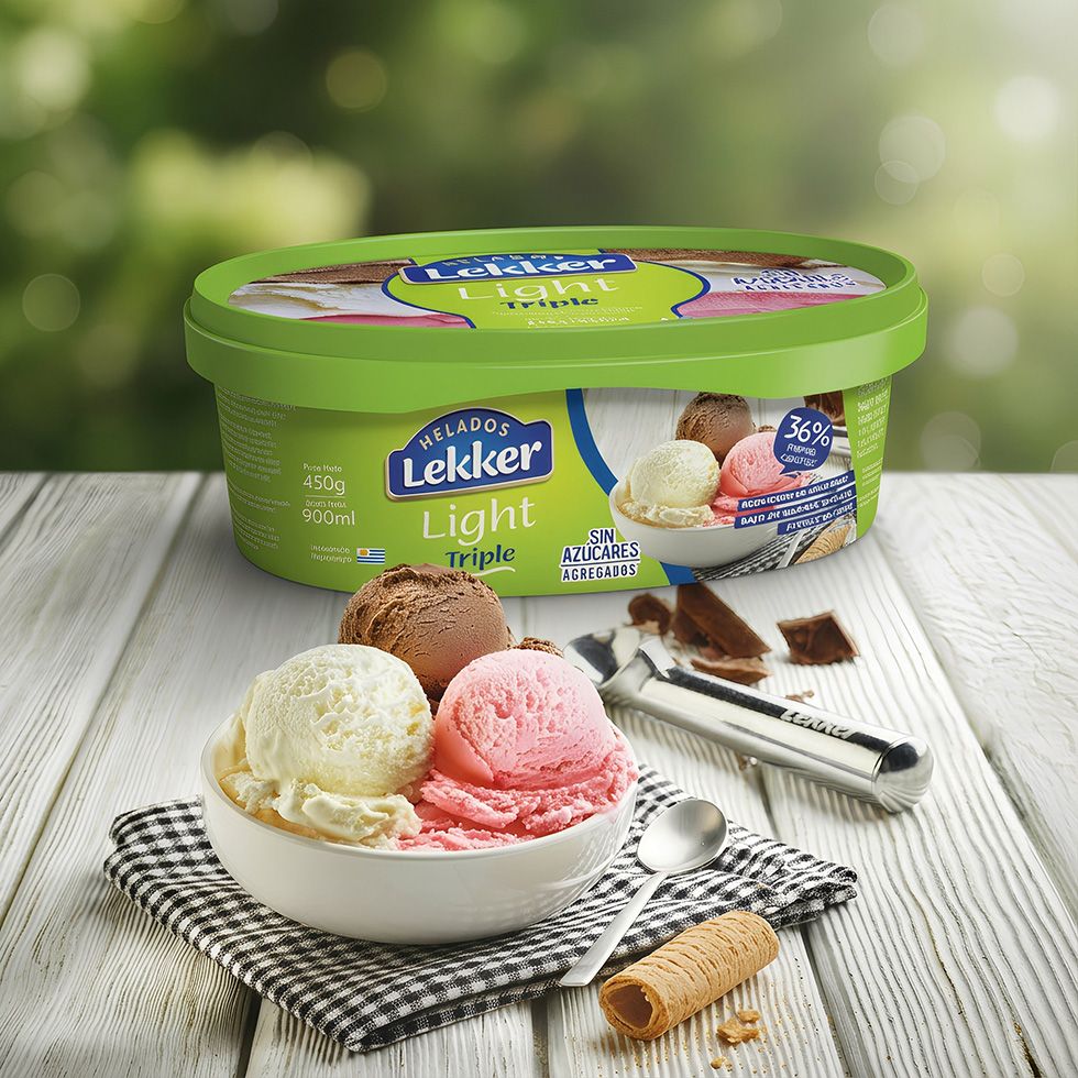 Diseño de packaging para línea Light