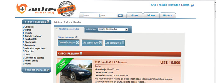 Masautos.com.uy