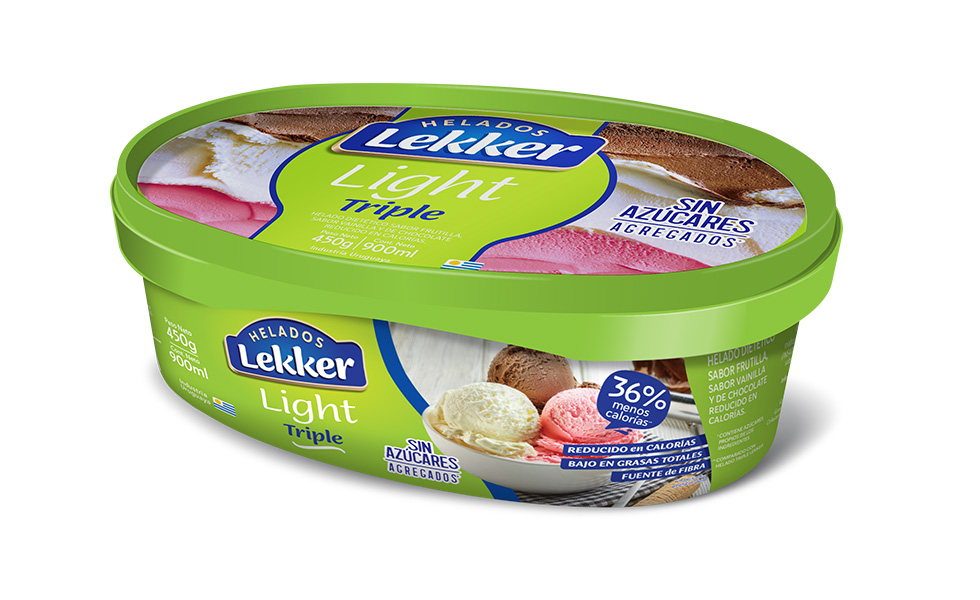 Diseño de packaging para línea Light